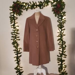 Wool Coat, single breasted